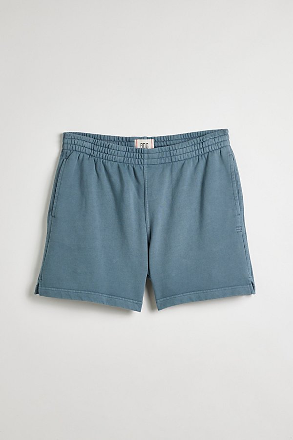 Shop Bdg Bonfire Volley Sweatshort In Blue Fusion, Men's At Urban Outfitters