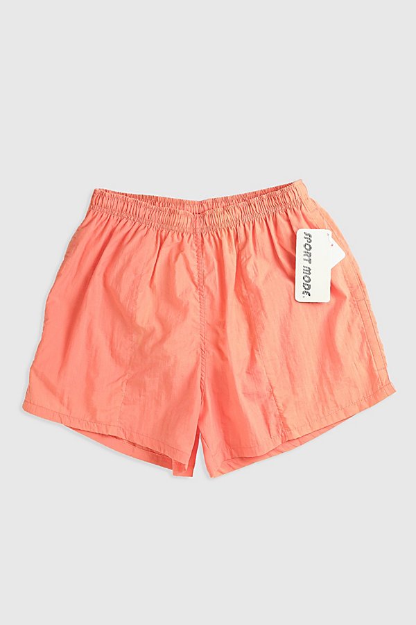 Urban Outfitters Deadstock Sport Mode Nylon Shorts In Orange