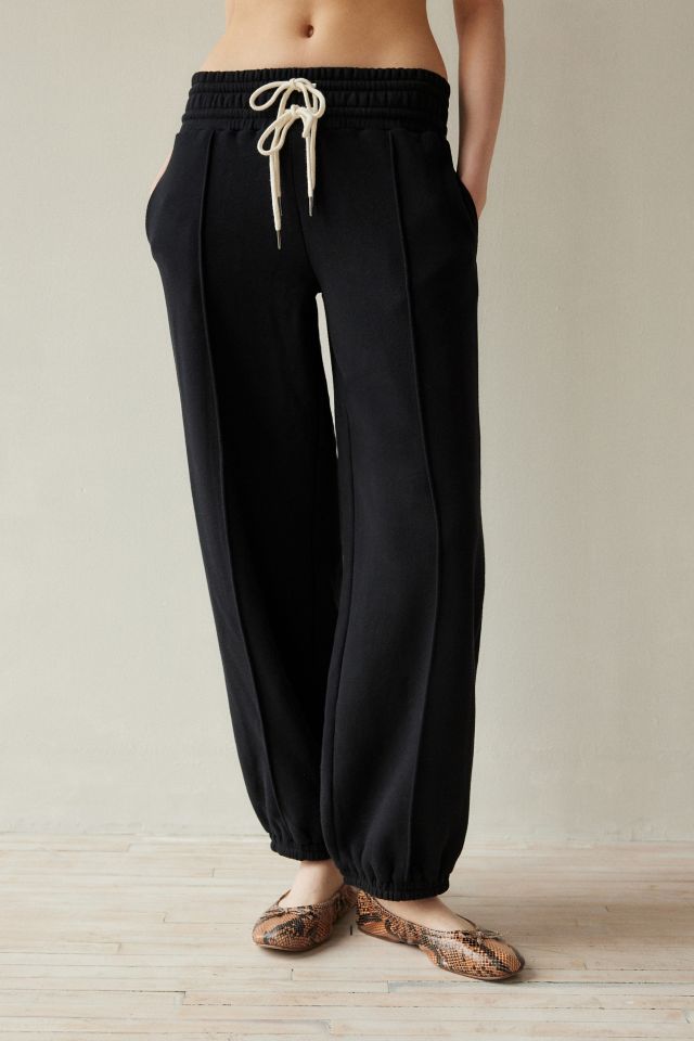 Cozy Balloon Drawstring Jogger Pants