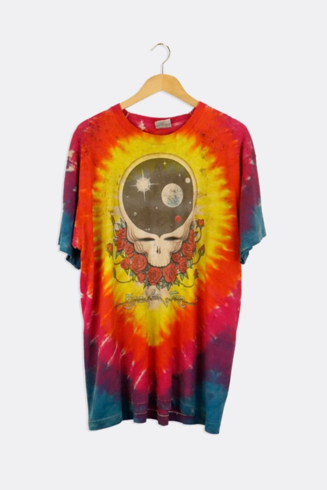 Grateful Dead All Around The World Tie Dye T-Shirt XL Multi