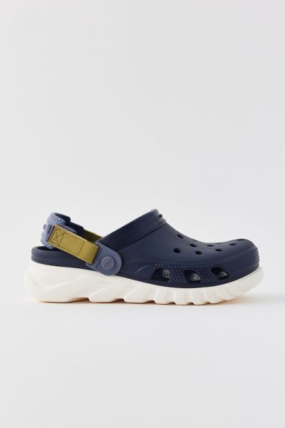 Shop Crocs Duet Max Ii Clog In Deep Navy, Women's At Urban Outfitters