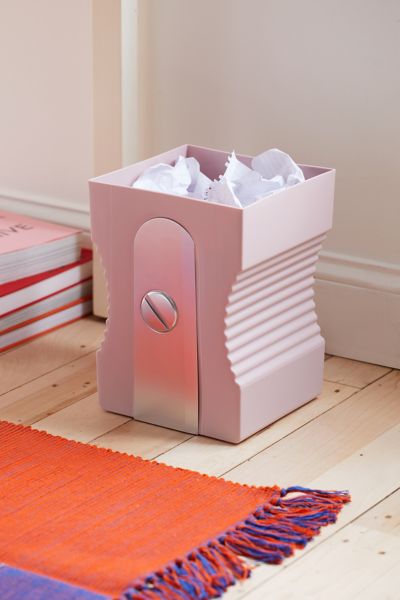 Urban Outfitters Pencil Sharpener Waste Bin In Pink At