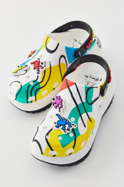 【CROCS】Haring Mega Crush Clog Crocs Mega Crush Clog Keith Haring Raffles & Where to Buy