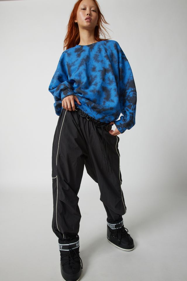 Urban Renewal Remade Electric Mountain Tie-Dye Crew Neck Sweatshirt #1