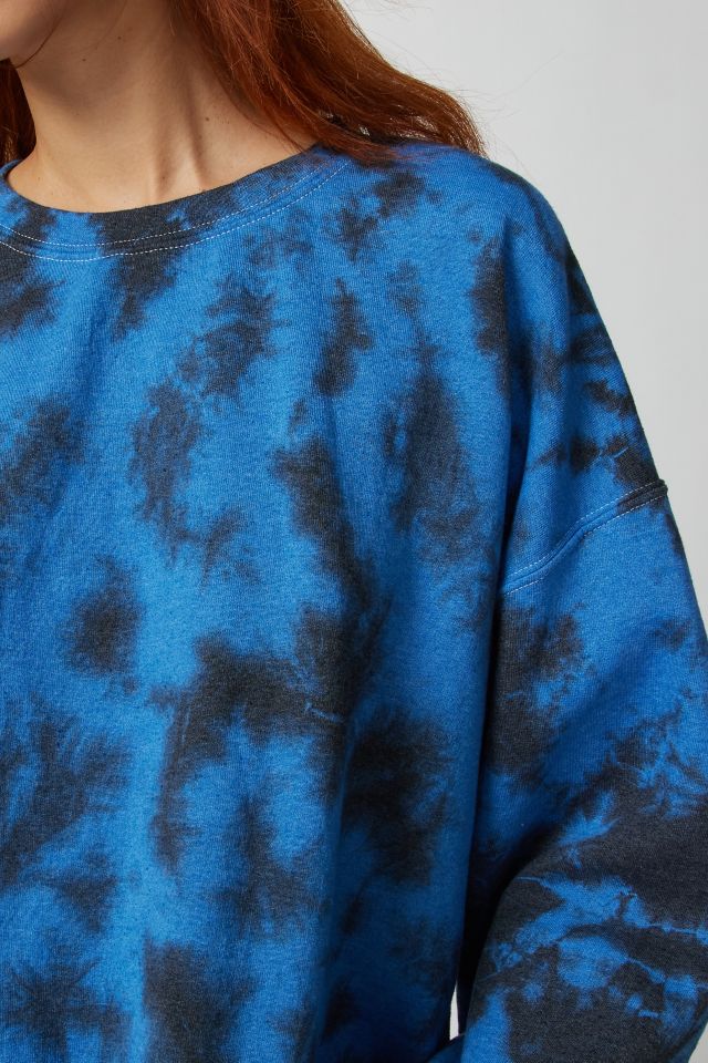 Urban Renewal Remade Electric Mountain Tie-Dye Crew Neck Sweatshirt #2
