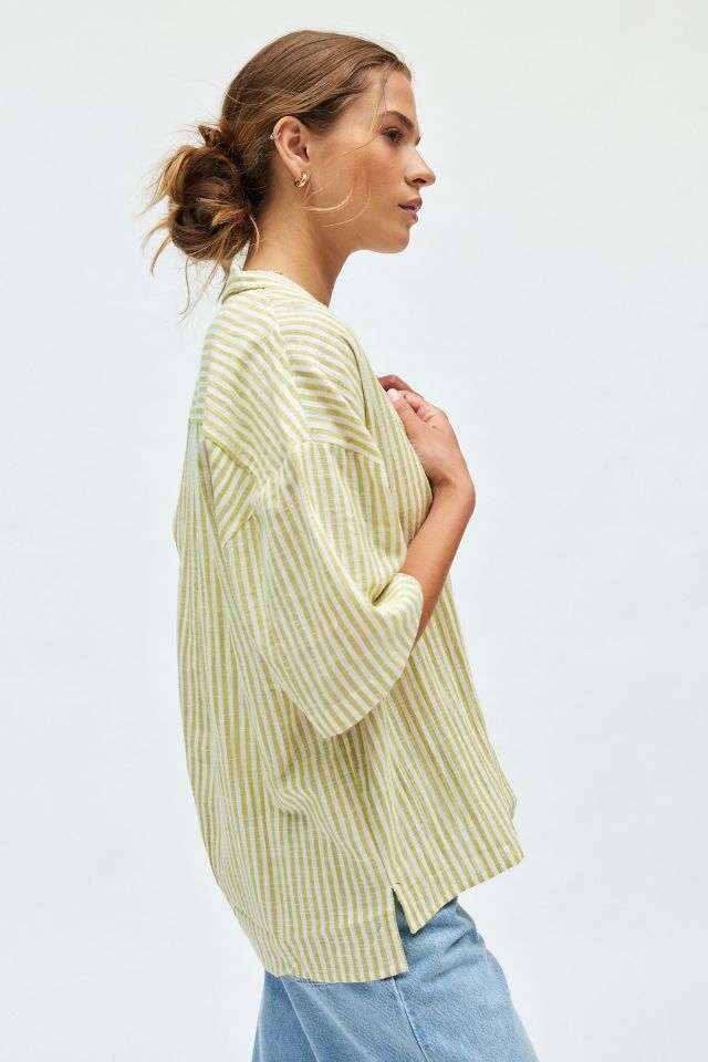 Billabong Beach Side Oversized Cotton Shirt #1