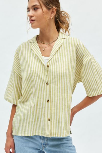 Billabong Beach Side Oversized Cotton Shirt