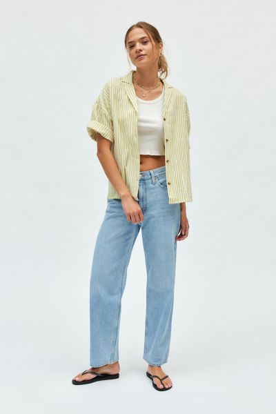 Billabong Beach Side Oversized Cotton Shirt