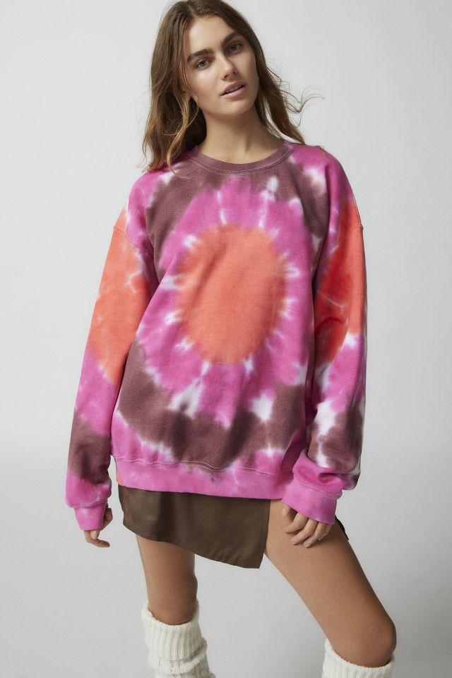 Urban outfitters tie dye crewneck hot sale