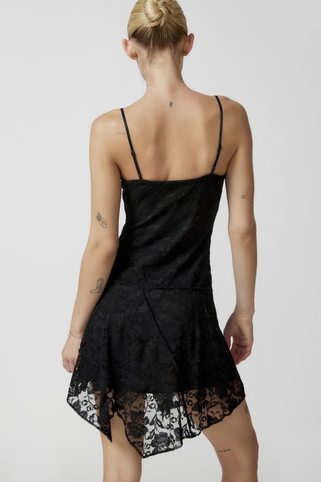 Robe Mini Ourlet Sorcière Dentelle Restes Urban Renewal #3