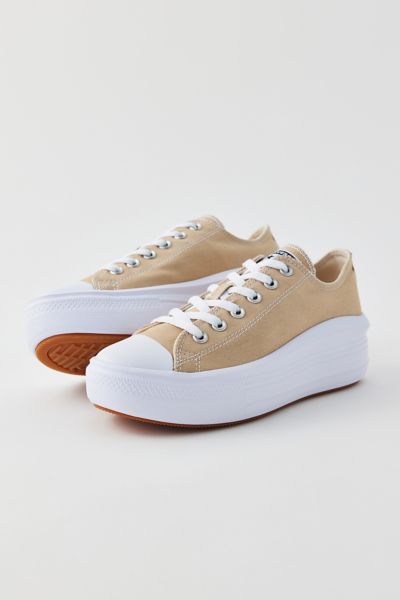 Shop Converse Chuck Taylor All Star Move Platform Sneaker In Neutral, Women's At Urban Outfitters