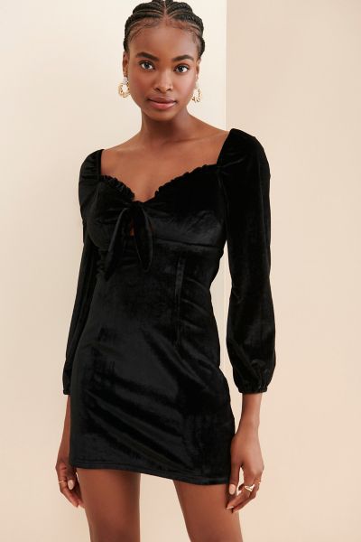 Glamorous Velvet Mini Dress
