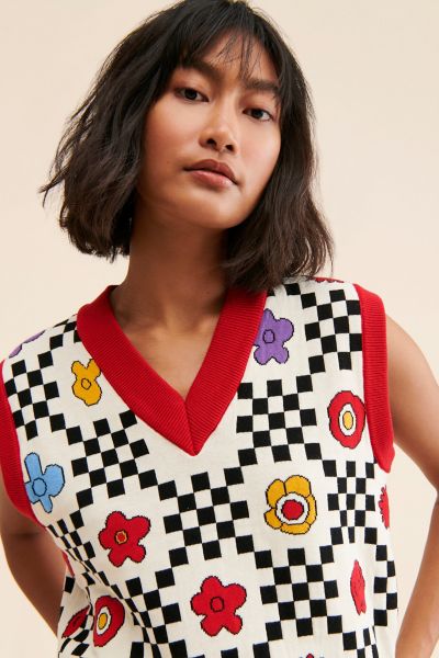 Kina And Tam Funk Sweater Vest