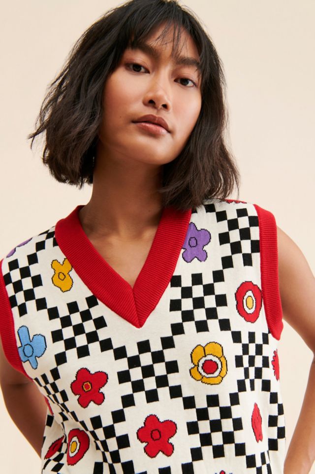 Kina And Tam Funk Sweater Vest #2