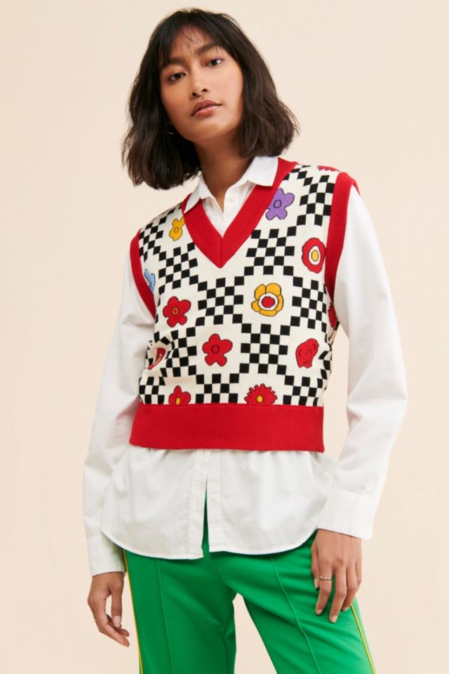 Kina And Tam Funk Sweater Vest | Urban Outfitters