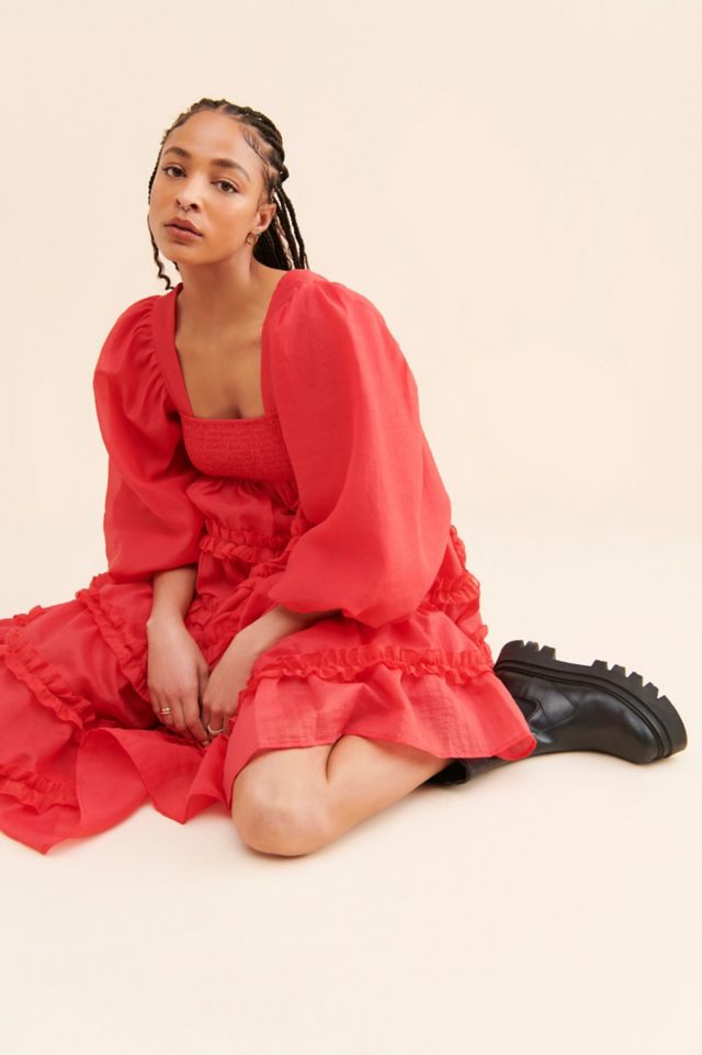 Sister Jane Royale Tiered Organza Dress | Urban Outfitters