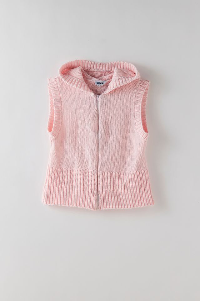 VIntage Zip Sweater Vest Urban Outfitters