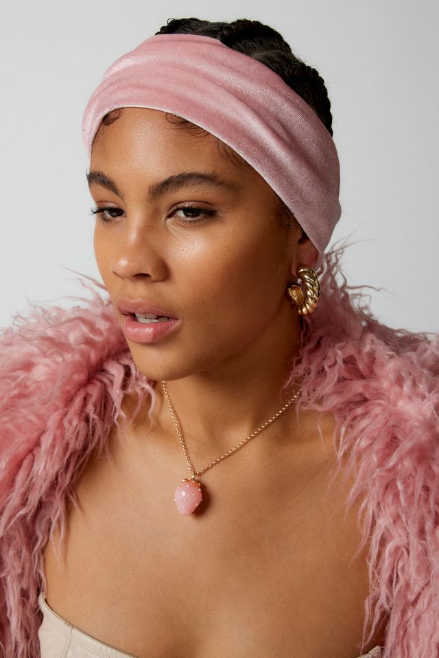 Out From Under Wide Velvet Soft Headband