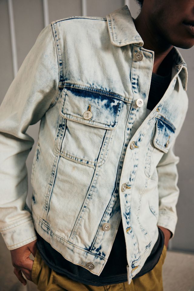 Denim trucker jacket outlet mens