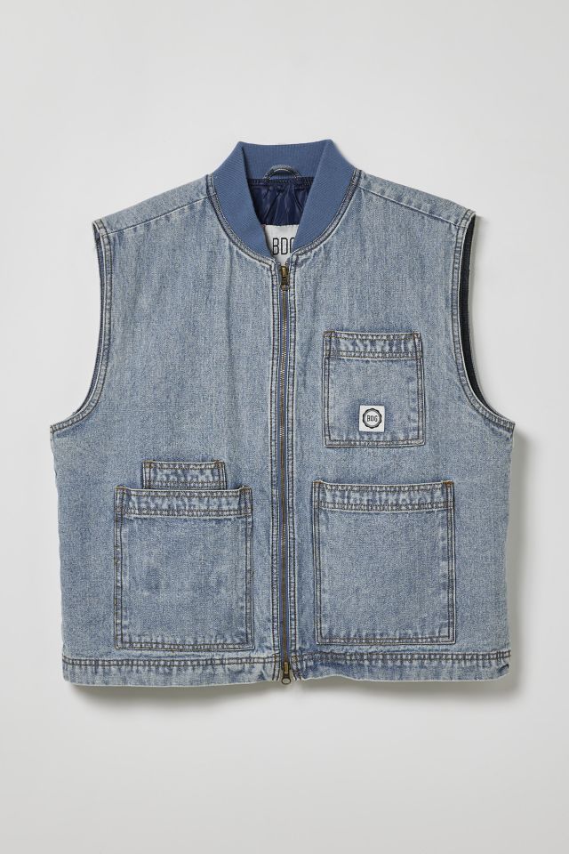 BDG Denim Chore Vest #1