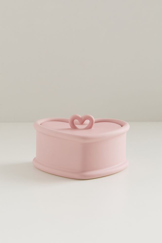 Heart Shape Lidded Stash Jar #1