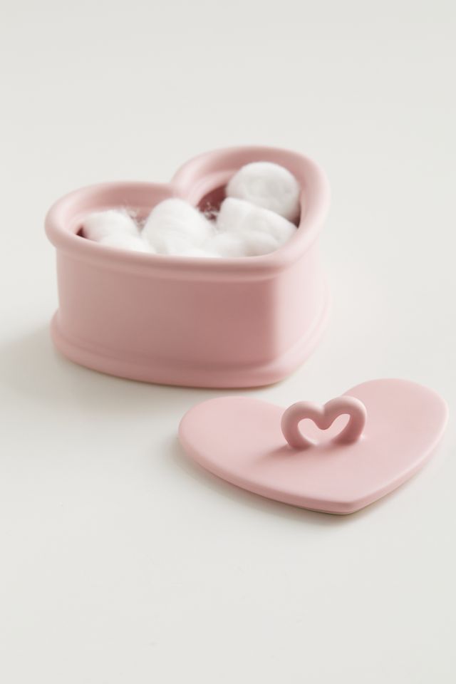 Heart Shape Lidded Stash Jar #3