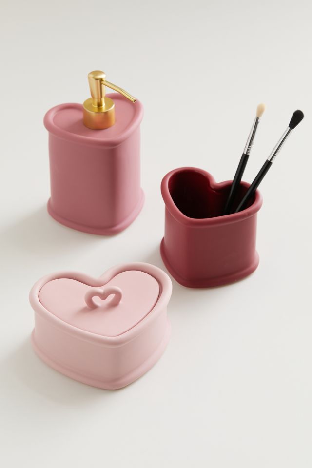 Heart Shape Lidded Stash Jar #4