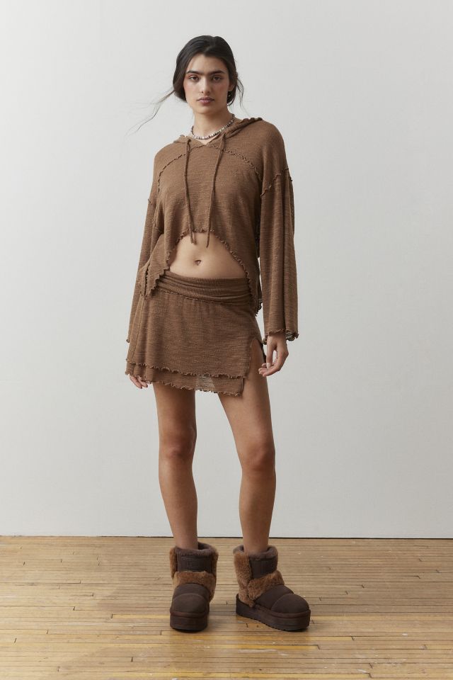 Brown skirt outlet urban outfitters