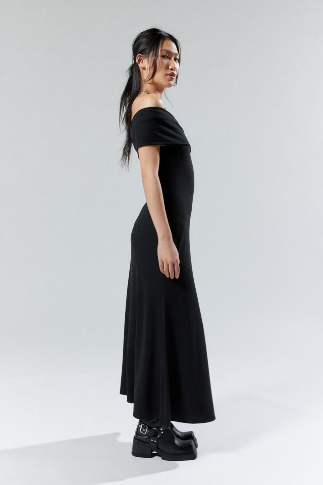 Silence + Noise Jayde Off-The-Shoulder Maxi Dress #1