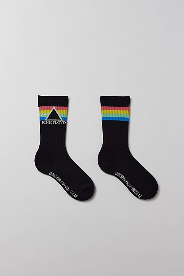 Urban Outfitters Pink Floyd Crew Sock In Black, Men's At