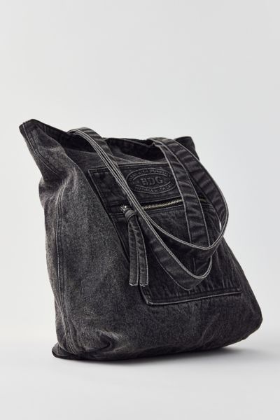 BDG Washed Denim Tote Bag