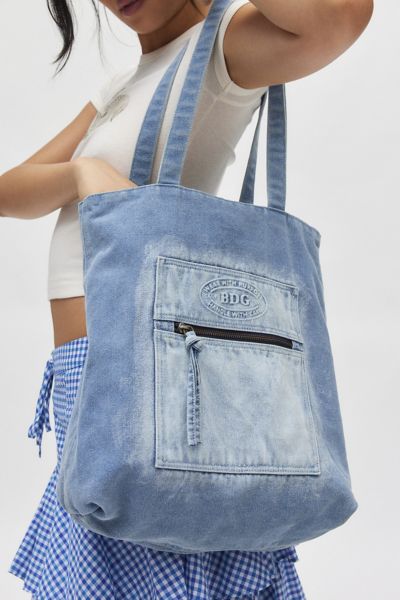Denim backpack urban outfitters best sale