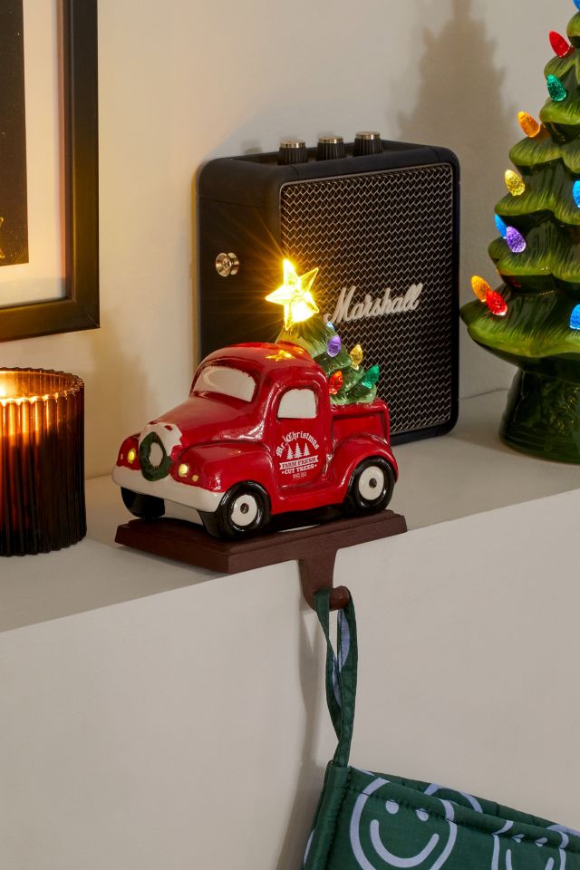 Light-Up Truck Stocking Holder