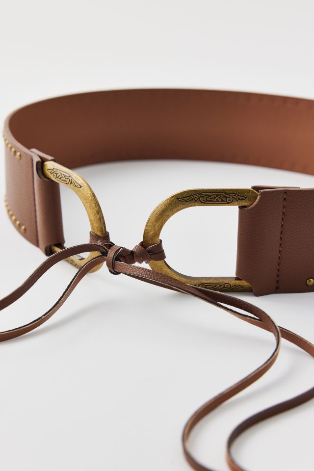 Ceinture Large à Attacher UO Bonnie Cloutée #2