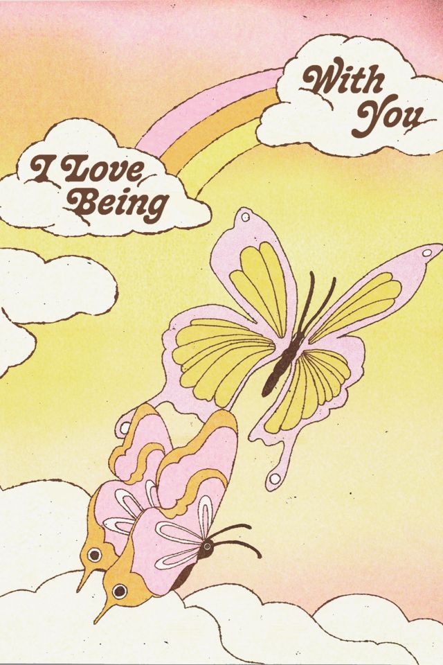 Red Cap Being With You Greeting Card #1