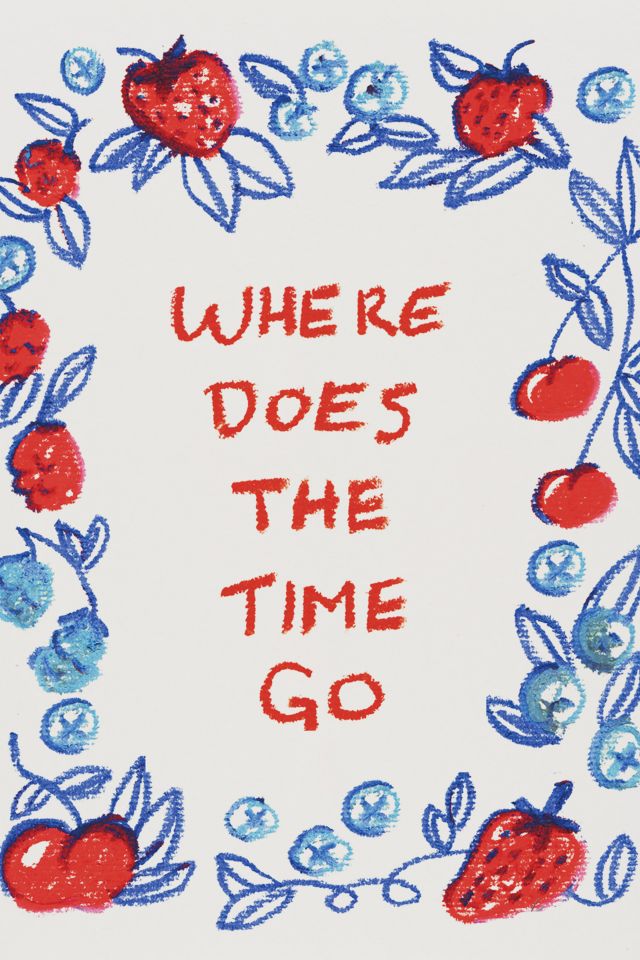 Red Cap Berry Time Greeting Card #1