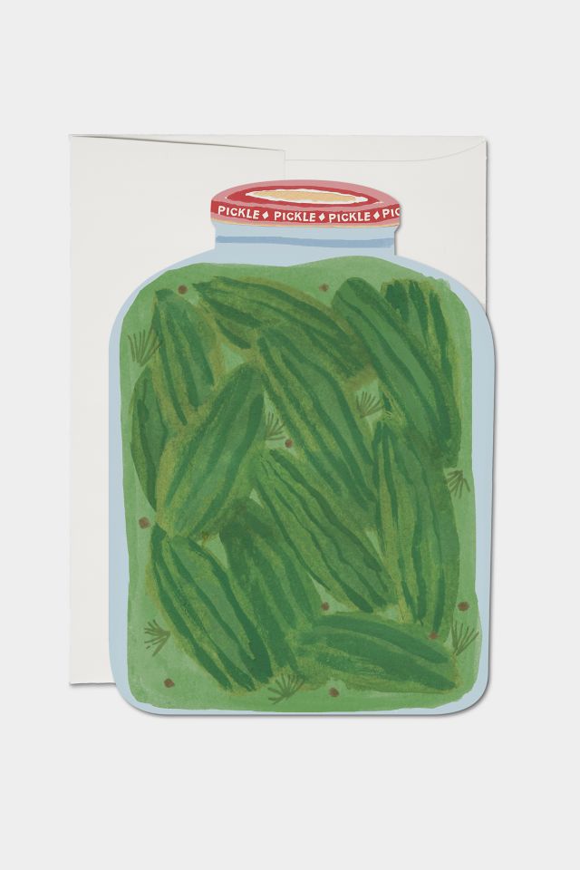 Red Cap Pickle Birthday Greeting Card #1