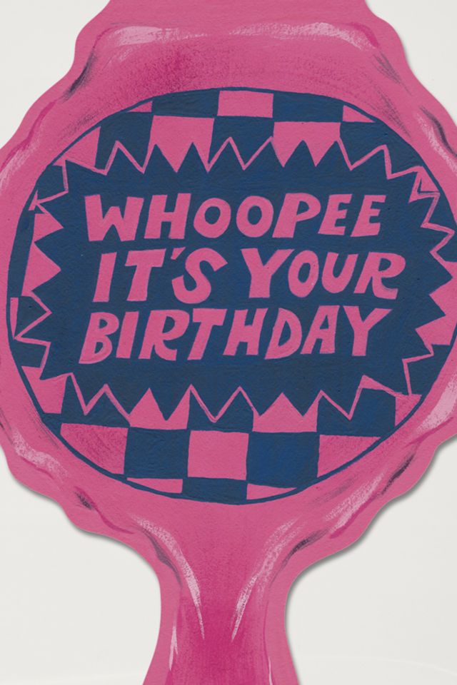 Red Cap  Whoopee Cushion Greeting Card #2