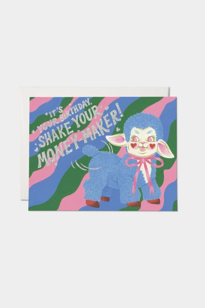 Red Cap Money Maker Greeting Card