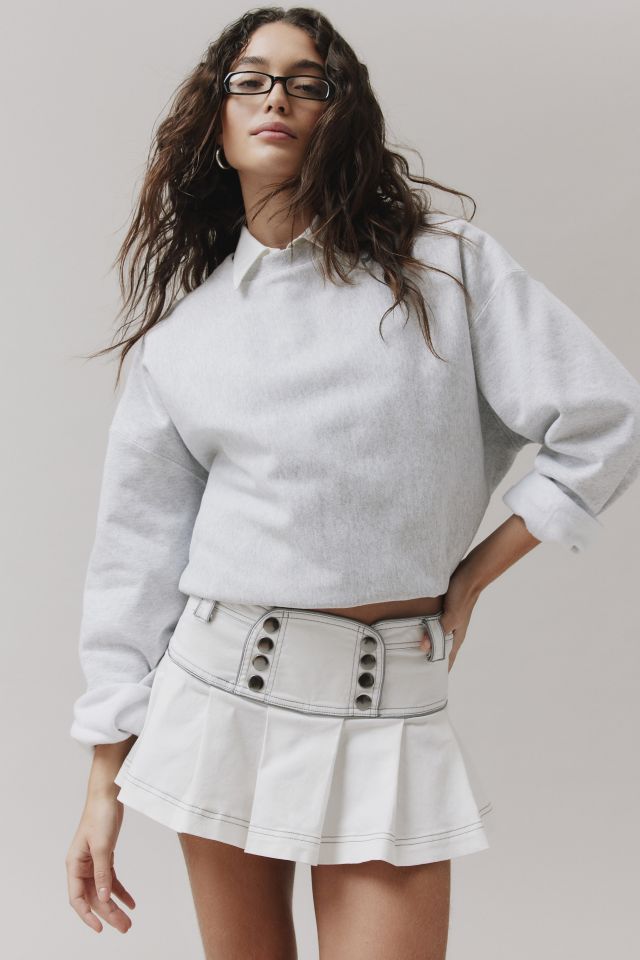 BDG Genevieve Drop-Waist Micro Mini Skirt #2