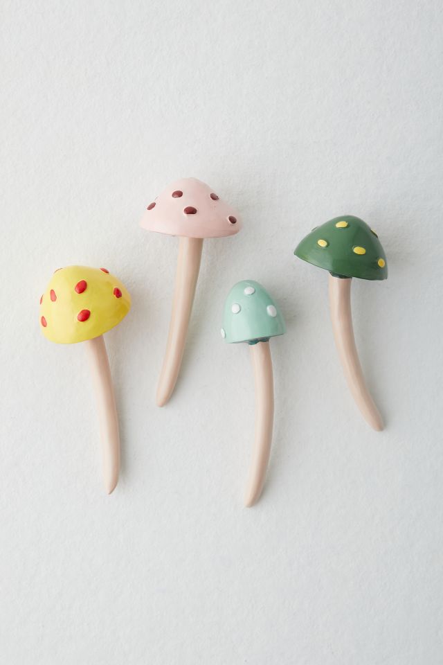 Mushroom Plant Marker Set #1