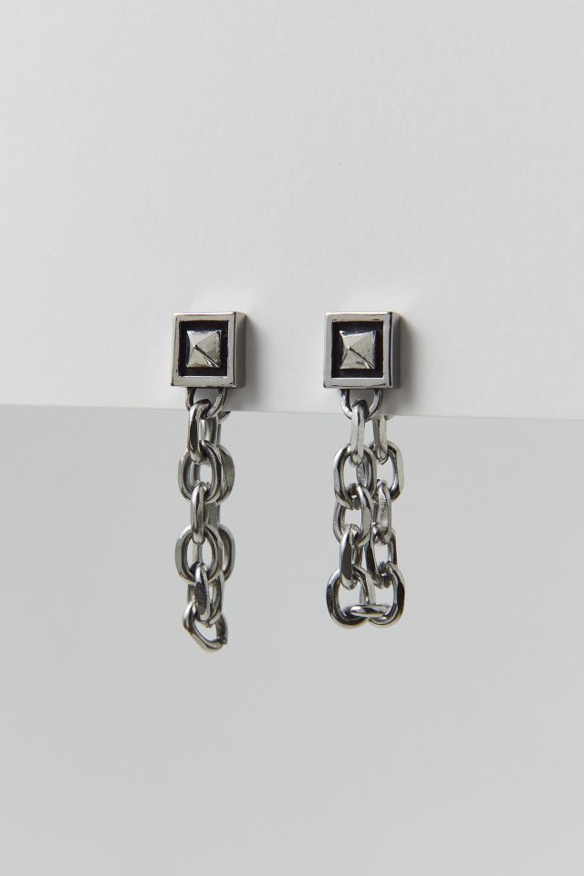 Personal Fears Stud Chain Link Earring #1