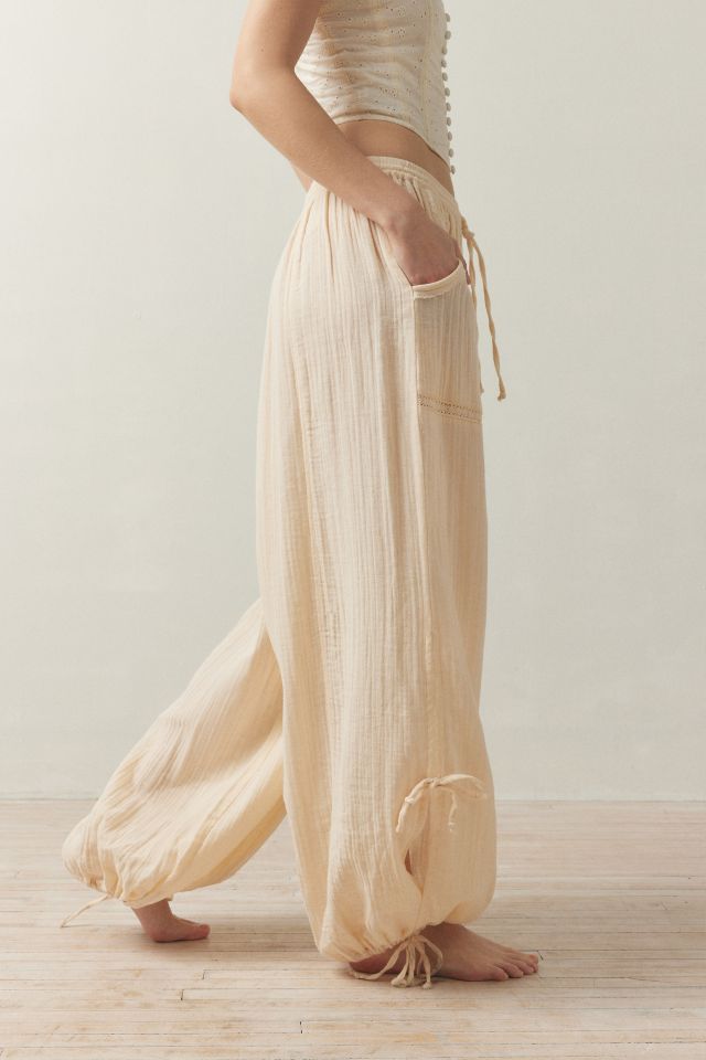 Out From Under Mila Gauze Jogger Pant #3