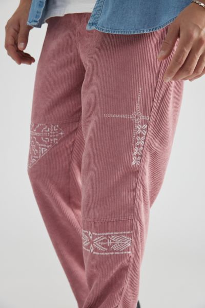 Native Youth Embroidered Corduroy Pull-On Pant