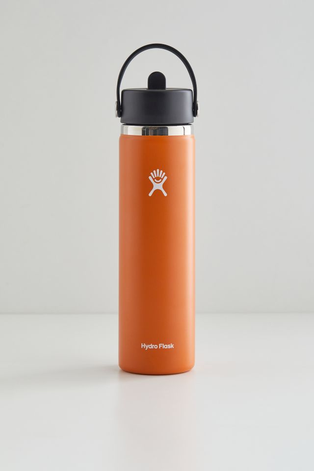 Hydro Flask Wide Mouth Flex Straw Cap 24oz Water Bottle #1