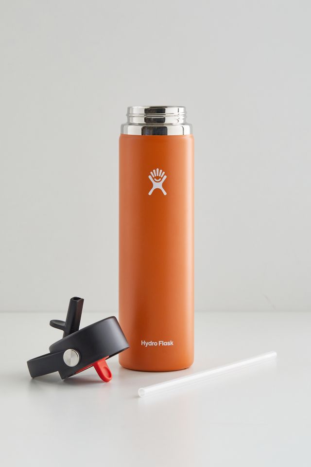 Hydro Flask Wide Mouth Flex Straw Cap 24oz Water Bottle #2