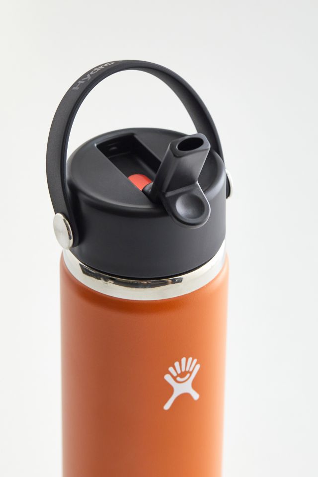 Hydro Flask Wide Mouth Flex Straw Cap 24oz Water Bottle #3
