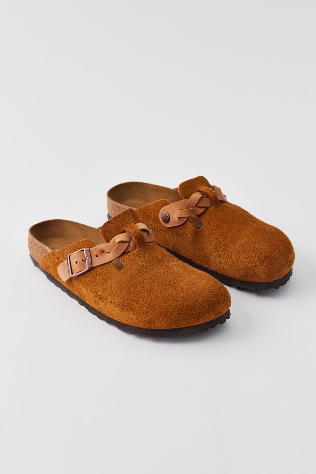 Birkenstock Women's Boston Braided Suede Clog #1