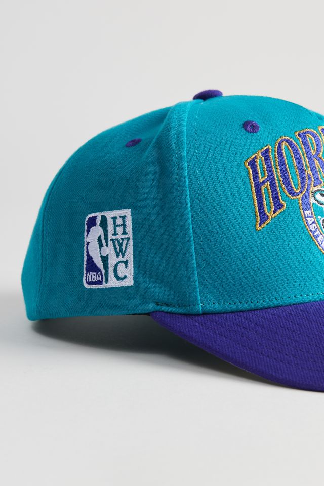 Mitchell & Ness Crown Jewels Pro Charlotte Hornets Snapback Hat #1