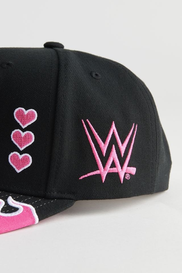 Mitchell & Ness Pro Bret Hitman Heart Snapback Hat #2